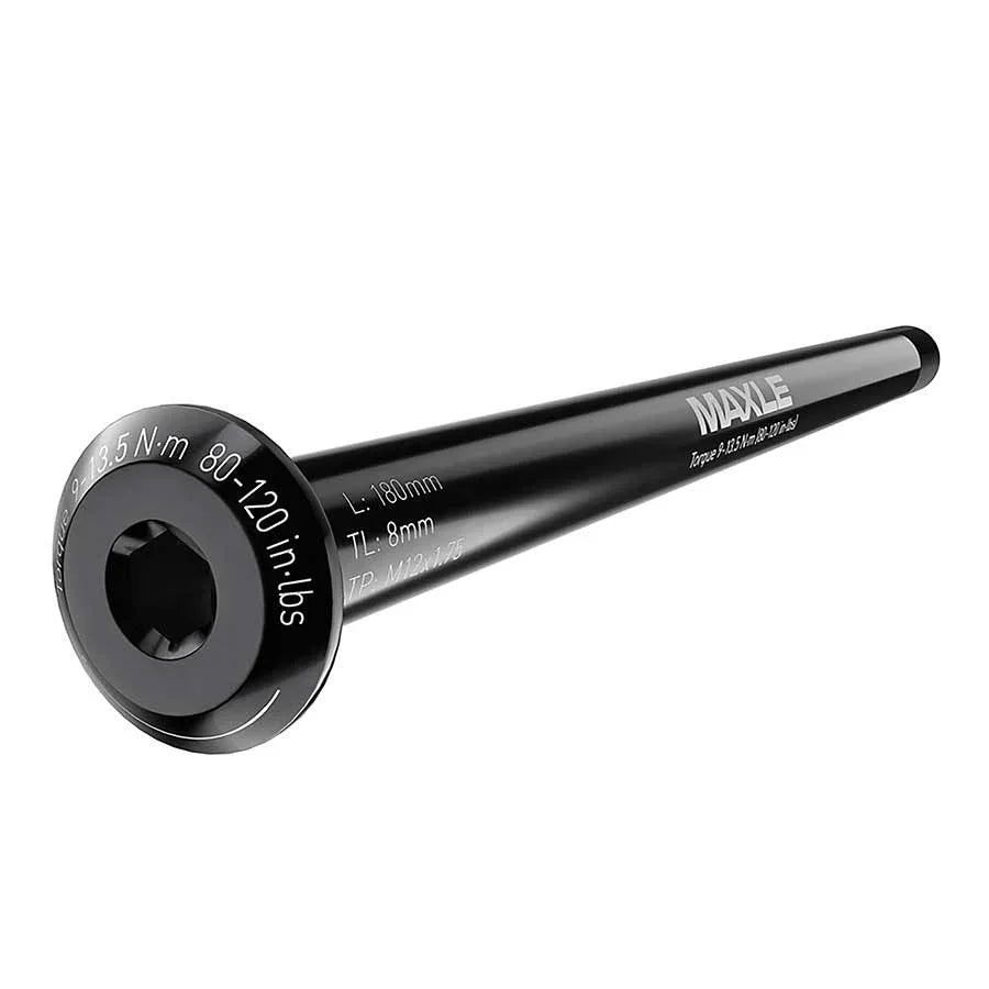 Maxle Stealth Rear Thru Axle - 12x148 174mm Length Boost UDH Black - Bicycle Warehouse