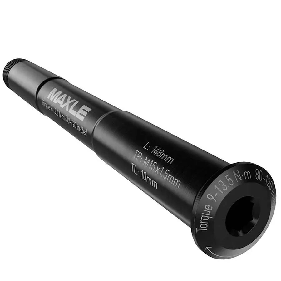 Maxle Stealth Front Thru Axle: 15x150 198mm Length Bluto - Bicycle Warehouse