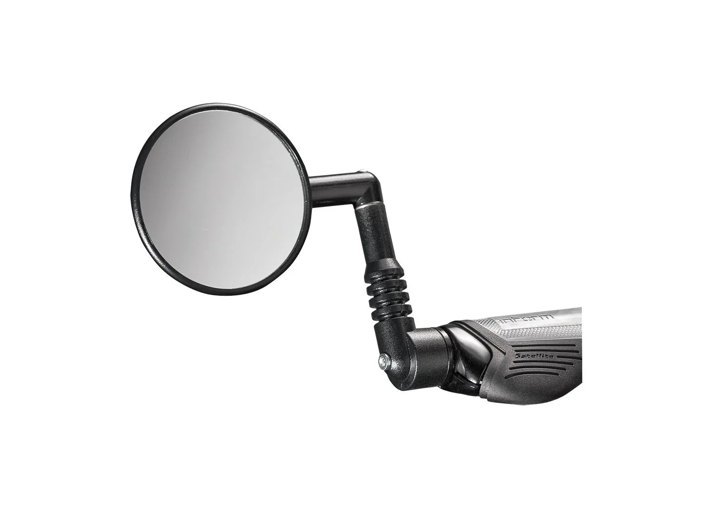 Mirrycle Mirror IsoZone Bar End Mirror Black - Bicycle Warehouse