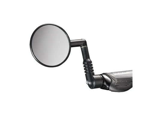 Mirrycle Mirror IsoZone Bar End Mirror Black - Bicycle Warehouse
