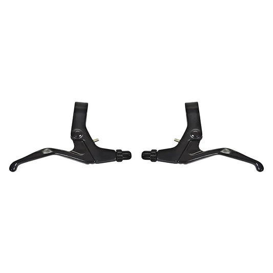 Flat Bar Levers Black Pair - Bicycle Warehouse
