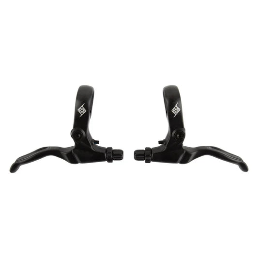 Duo-Trigger Universal Levers Black/Black Pair 2 Finger Universal - Bicycle Warehouse