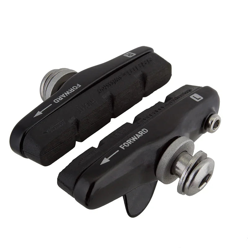 Apex Brake Pad/Holder Kit Black Pair - Bicycle Warehouse