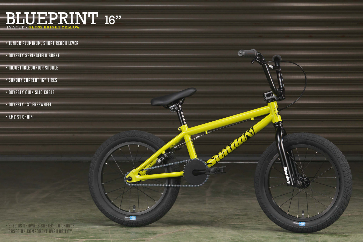 Blueprint 16" BMX Bike