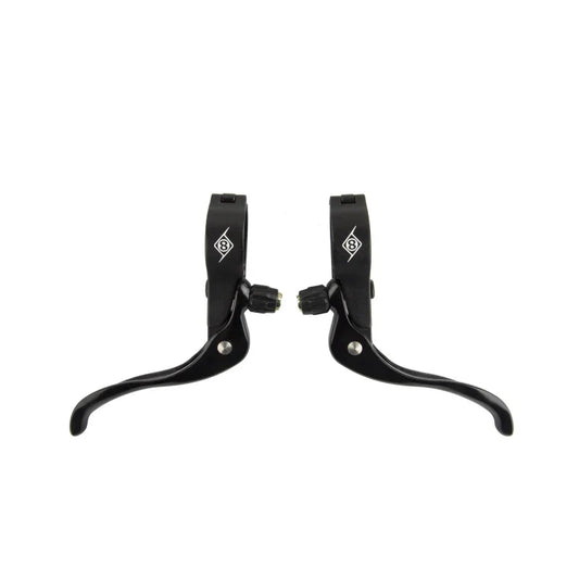 Cross Top Mount Levers Black Pair 2 Finger Short Pull 26.0 - Bicycle Warehouse