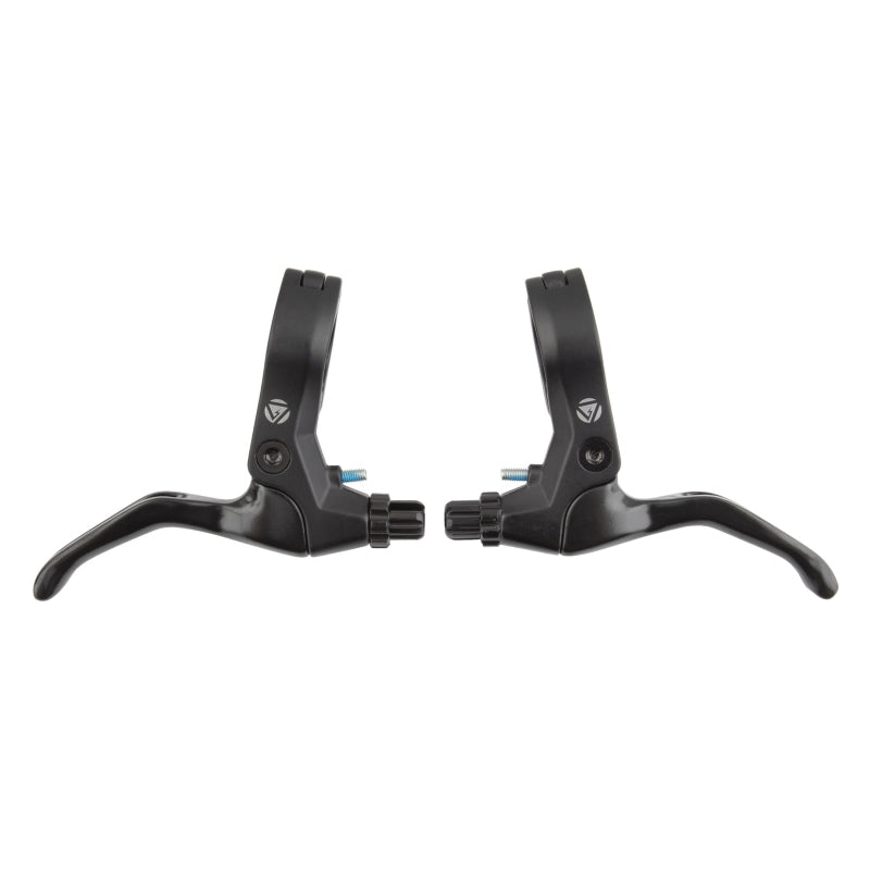 Hinged 2-Finger Lever Black Pair 2 Finger - Bicycle Warehouse