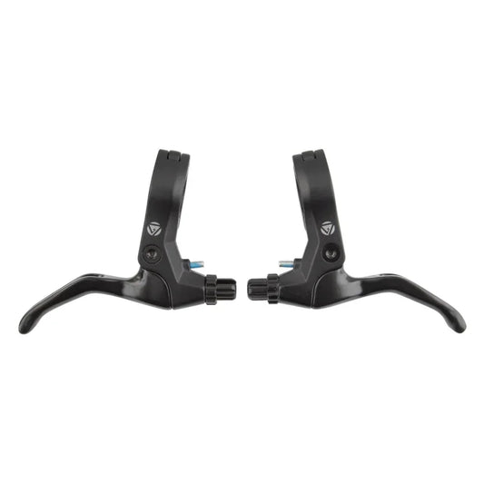 Hinged 2-Finger Lever Black Pair 2 Finger - Bicycle Warehouse
