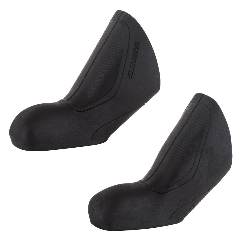 Red eTap Brake Hood Covers. Black Pair - Bicycle Warehouse