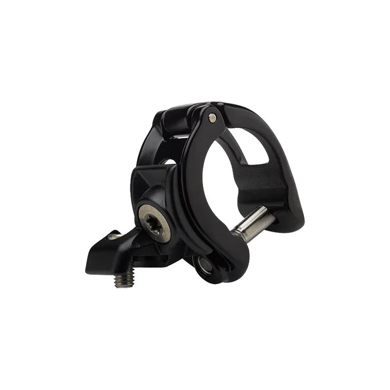 MatchMaker X Cockpit Clamp - Left Black With Ti Bolts - Bicycle Warehouse