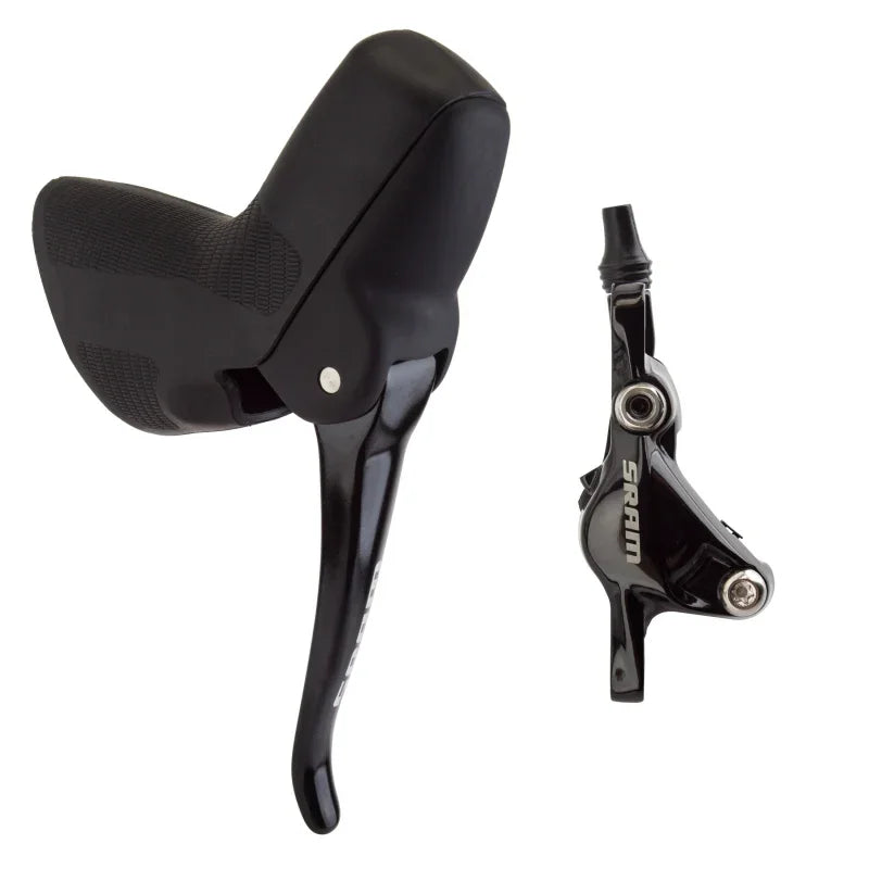 Apex 1 Disc Brake and Lever - Front Hydraulic Post Mount Black A1 - Bicycle Warehouse