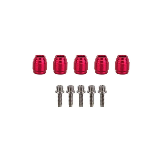 Stealthamajig Hydraulic Disc Brake Hose Fitting Kit Includes 5 Threaded Hose Barbs 5 Compression Fittings 1 T8 Torx Wrench - Bicycle Warehouse