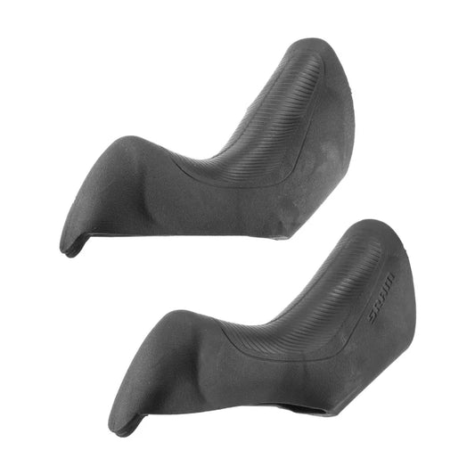 Red eTap HRD Lever Hood Covers BLK - Bicycle Warehouse