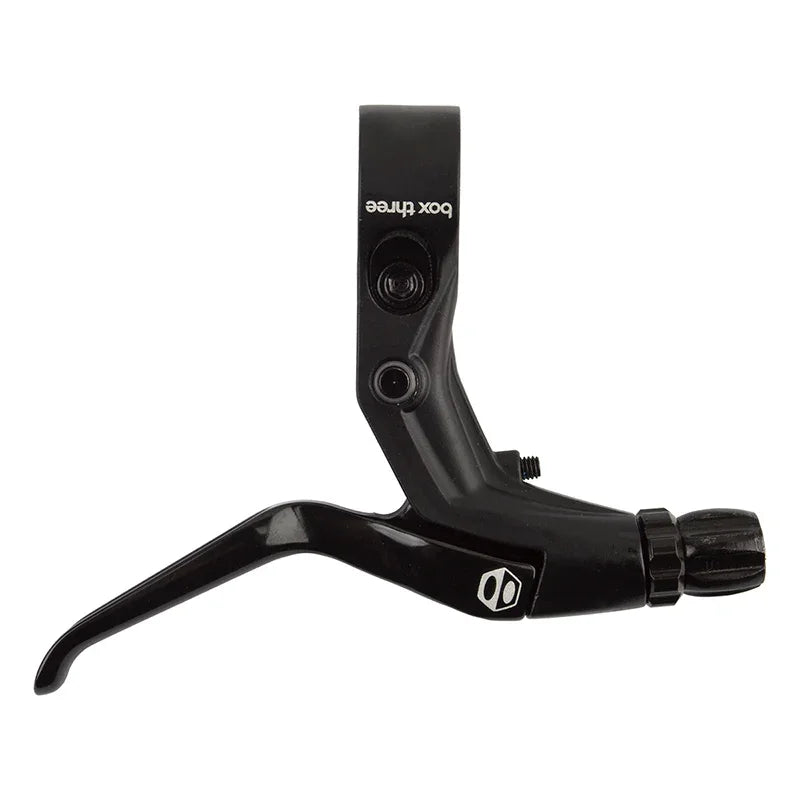 Box components Box Three Brake Lever Black Single Long - Bicycle Warehouse