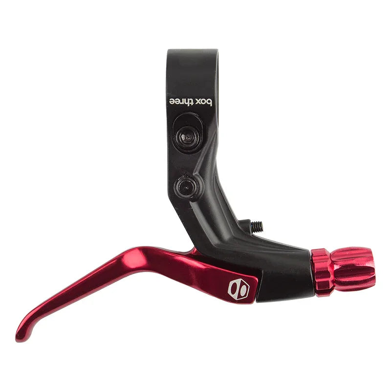 Box components Box Three Brake Lever Red Single Long - Bicycle Warehouse