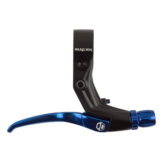 Box components Box Three Brake Lever Blue Single Short - Bicycle Warehouse