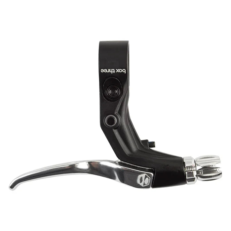 Box components Box Three Brake Lever Silver Single Short - Bicycle Warehouse