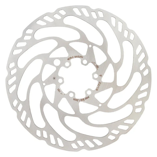 Magura MDR-C Disc Brake Rotor - 180mm 6-Bolt eBike Optimized Silver - Bicycle Warehouse