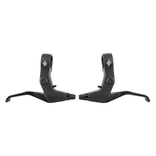 Midi-Trigger LP Levers Black/Black Pair 2 Finger Long - Bicycle Warehouse