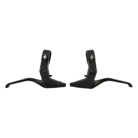 Maxi-Trigger SP Levers Black/Black Pair 3 Finger Short - Bicycle Warehouse