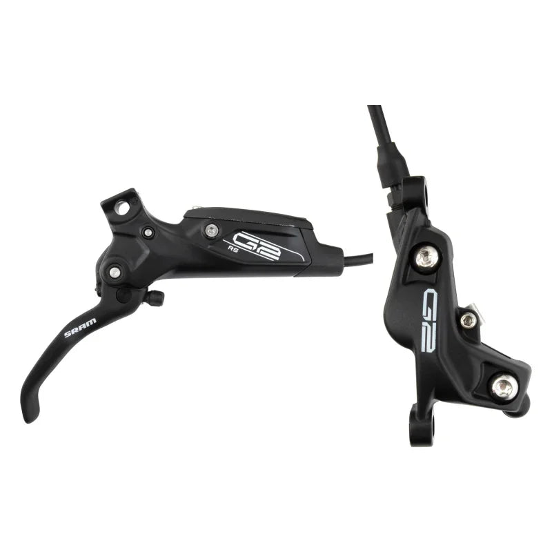 G2 RS Disc Brake Lever - Front Hydraulic Post Mount Diffusion BLK Anodized A2 - Bicycle Warehouse