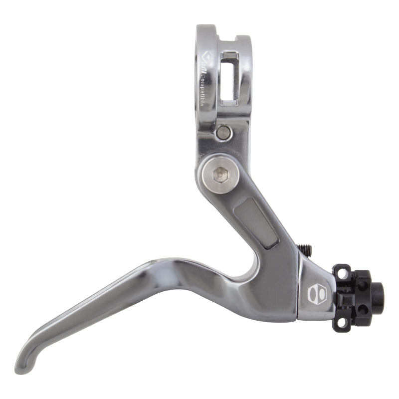 Box components Box One Genius Brake Lever Gun Metal Right Long Linear Pull - Bicycle Warehouse