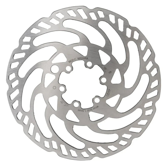 Magura MDR-C Disc Brake Rotor - 160mm 6-Bolt eBike Optimized Silver - Bicycle Warehouse