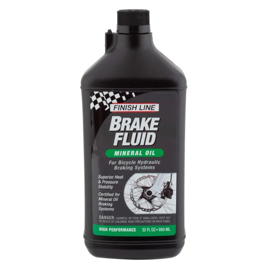 Mineral Oil Brake Fluid - 32oz - Bicycle Warehouse