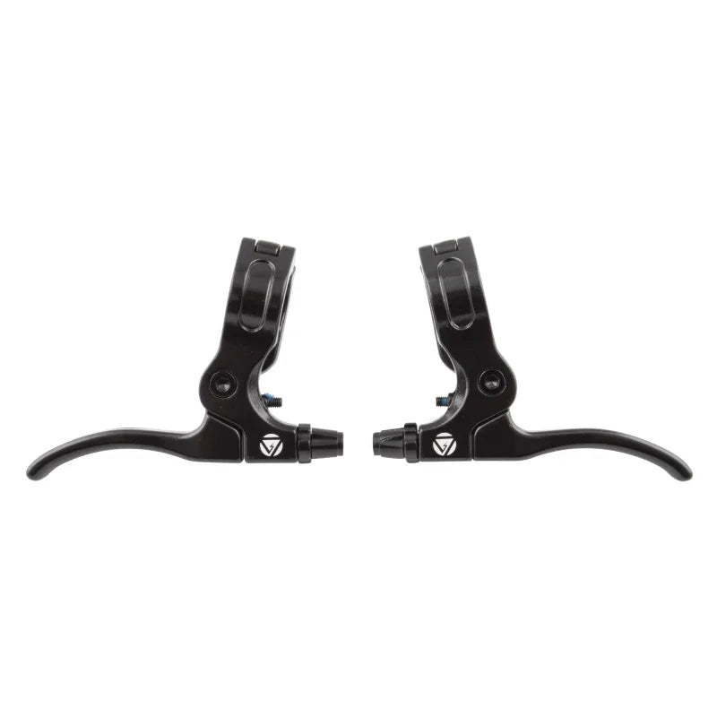 Hinged 2-Finger Lever Black Pair 2 Finger - Bicycle Warehouse