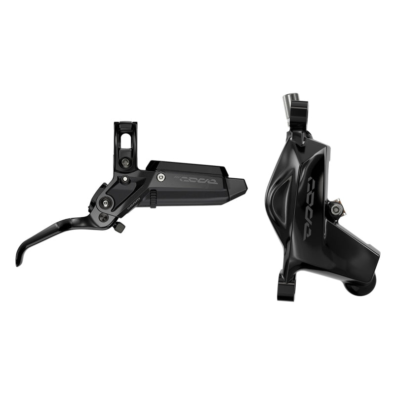 Code Silver Stealth Disc Brake Lever - Front Post Mount 4-Piston Aluminum Lever SS Hardware BLK C1 - Bicycle Warehouse