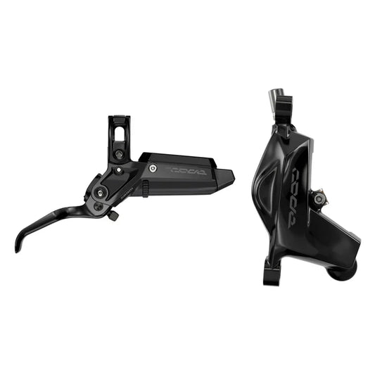 Code Silver Stealth Disc Brake Lever - Front Post Mount 4-Piston Aluminum Lever SS Hardware BLK C1 - Bicycle Warehouse