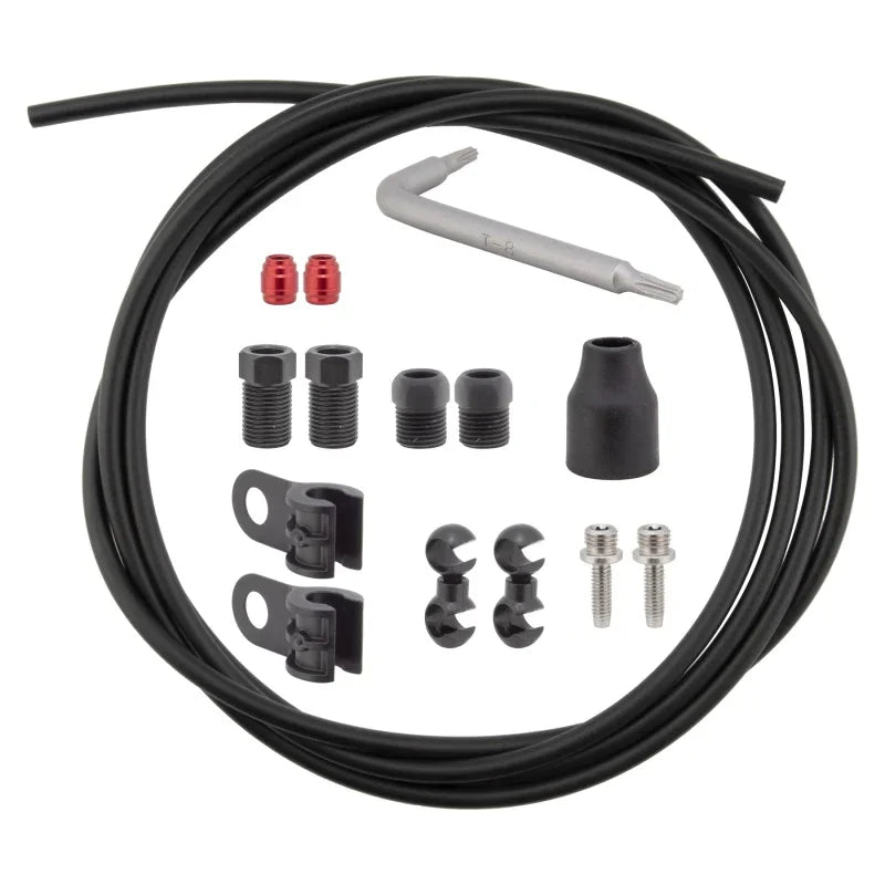 Disc Brake Hose Kit - Double Compression 2000mm - Bicycle Warehouse