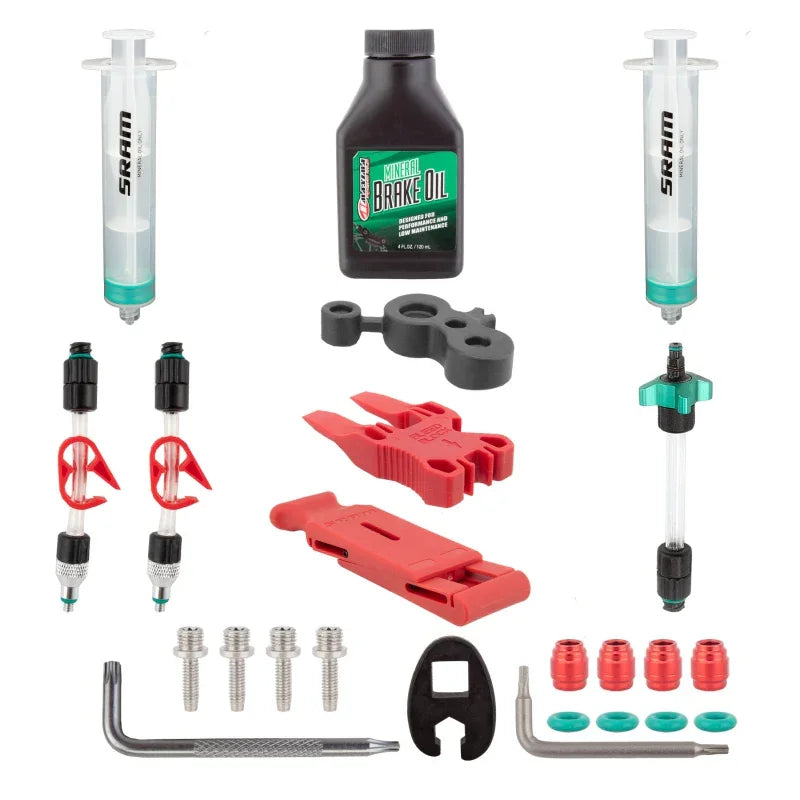 DB8/Maven Standard Mineral Oil Bleed Kit - Mineral Oil Included - Bicycle Warehouse