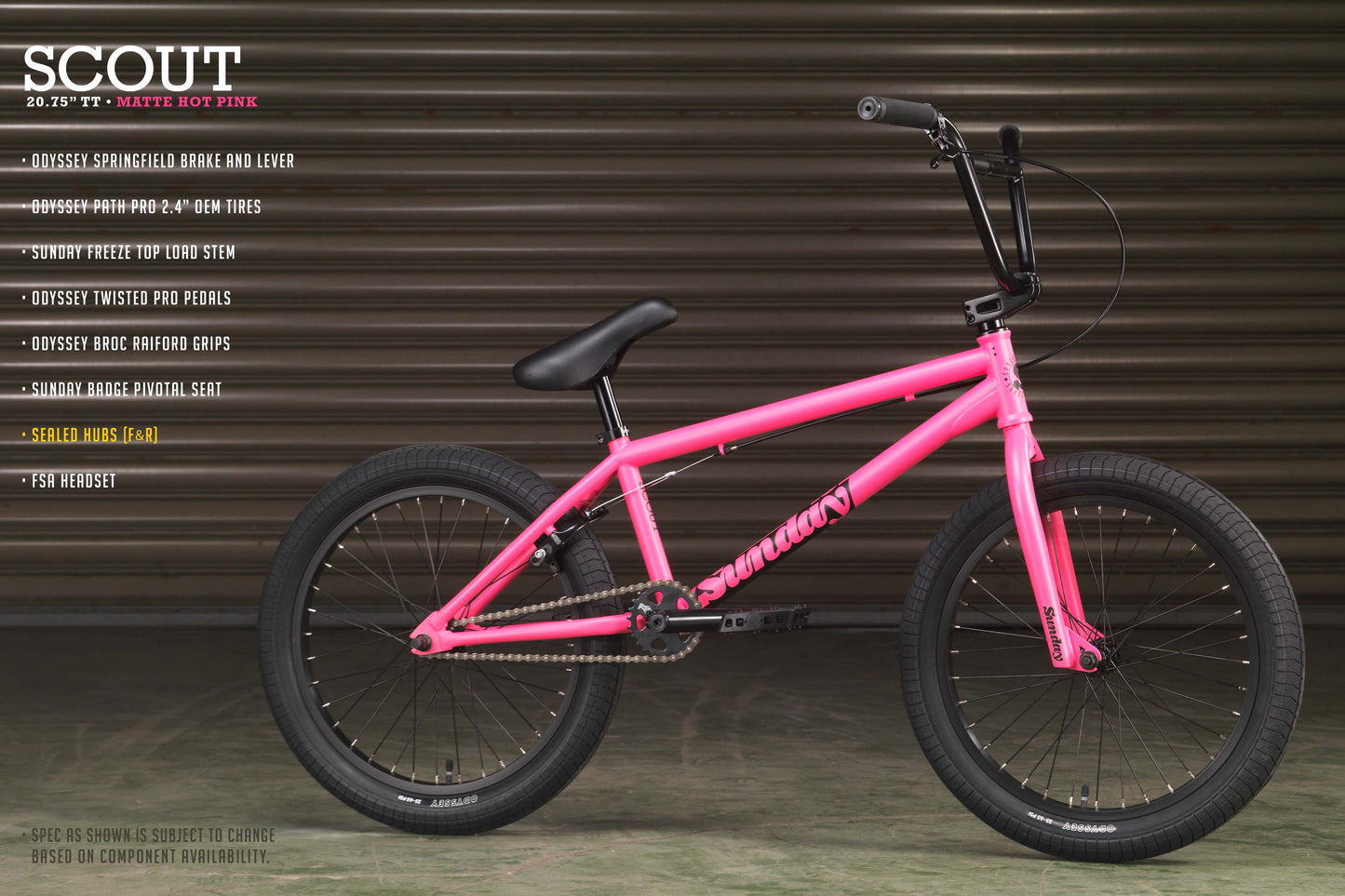 Scout 20" BMX Bike