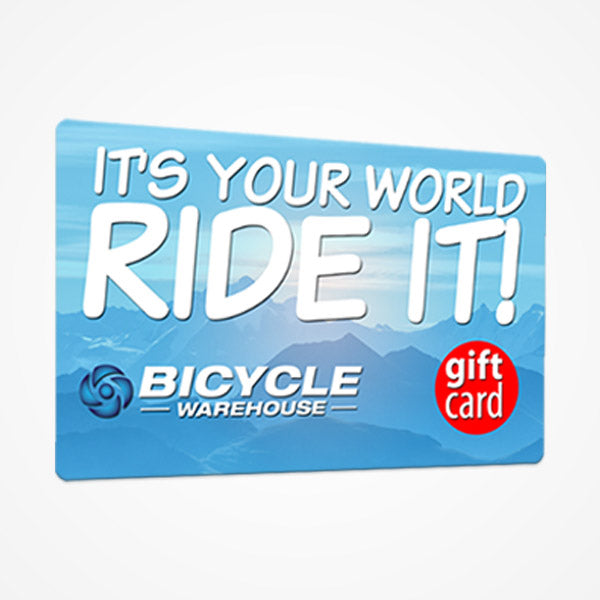 Bicycle Warehouse Bicycle Warehouse gift card - - Bicycle Warehouse