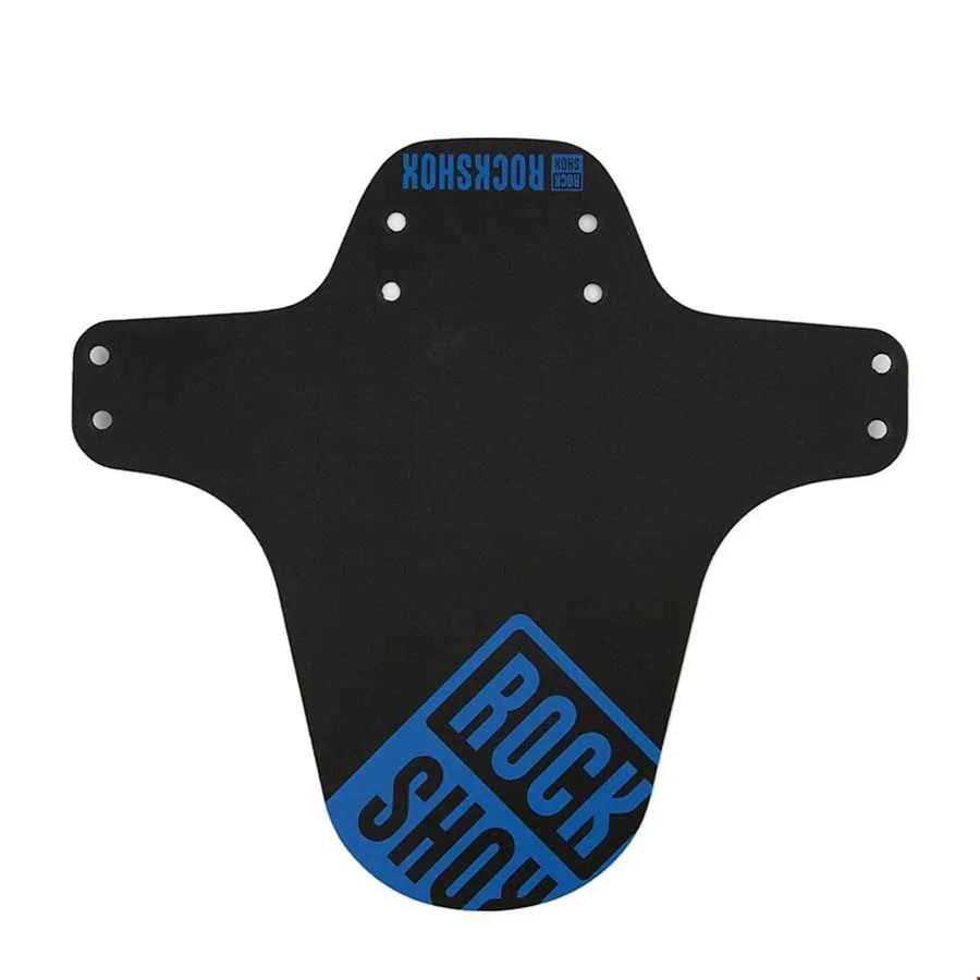 MTB Fork Fender Black with Water Blue Print - Bicycle Warehouse