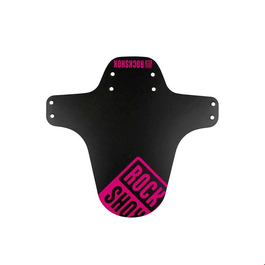MTB Fork Fender Black with Magenta Print - Bicycle Warehouse