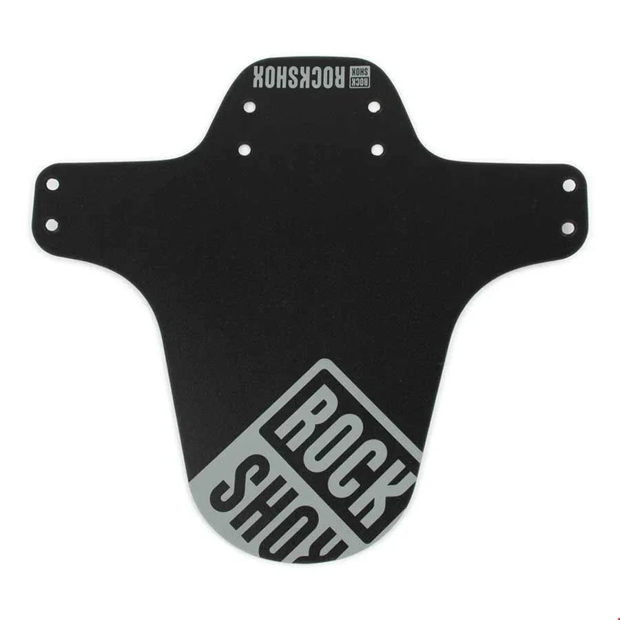 MTB Fender Short Zip Tie Black w/Gray Putty - Bicycle Warehouse