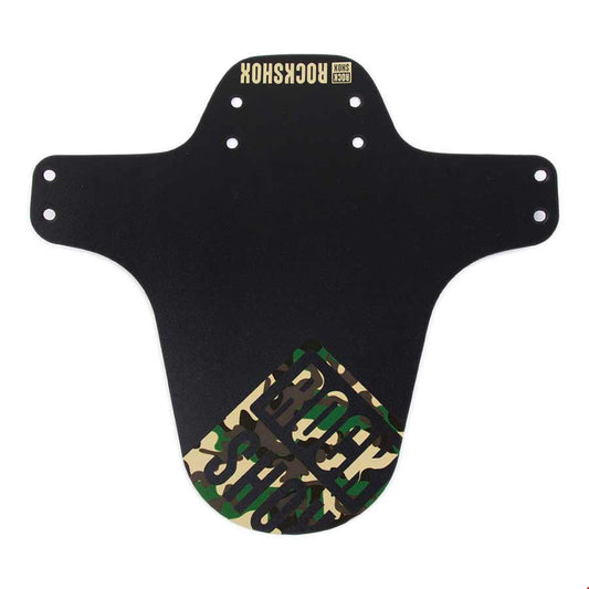 MTB Fender Black with Green Camouflage Print - Bicycle Warehouse