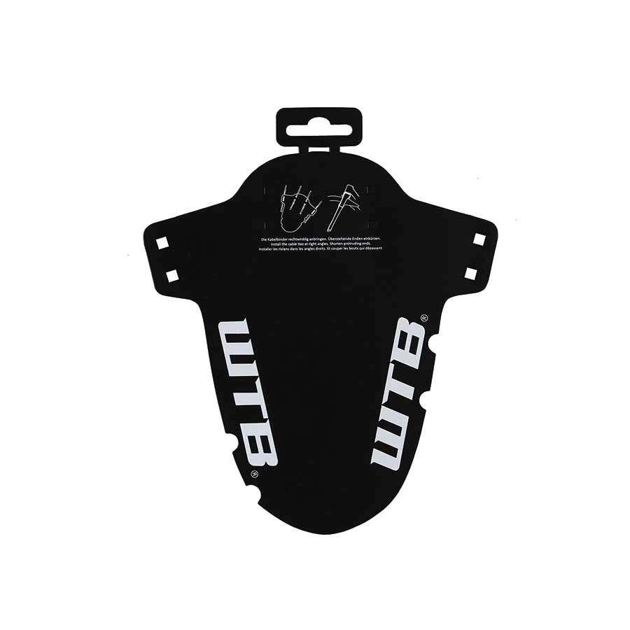 Logo Gravel Mud Guard Fork Mount Black - Bicycle Warehouse
