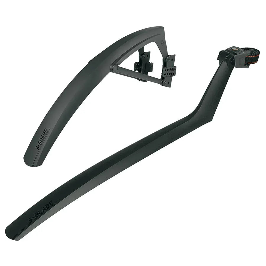 S-Board/S-Blade Clip-On Fender Set - Black - Bicycle Warehouse