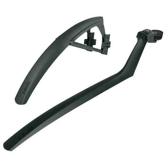 S-Board/S-Blade Clip-On Fender Set - Black - Bicycle Warehouse