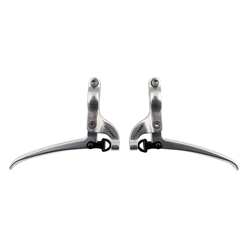 FL750 Brake Levers Silver/Silver 22.2mm - Bicycle Warehouse