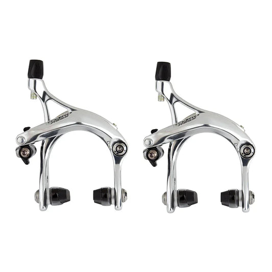 R539 Road Caliper Set Front & Rear Silver 47-57mm QR - Bicycle Warehouse