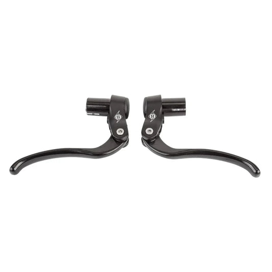 Multi-Sport Bar End Levers Black Pair - Bicycle Warehouse