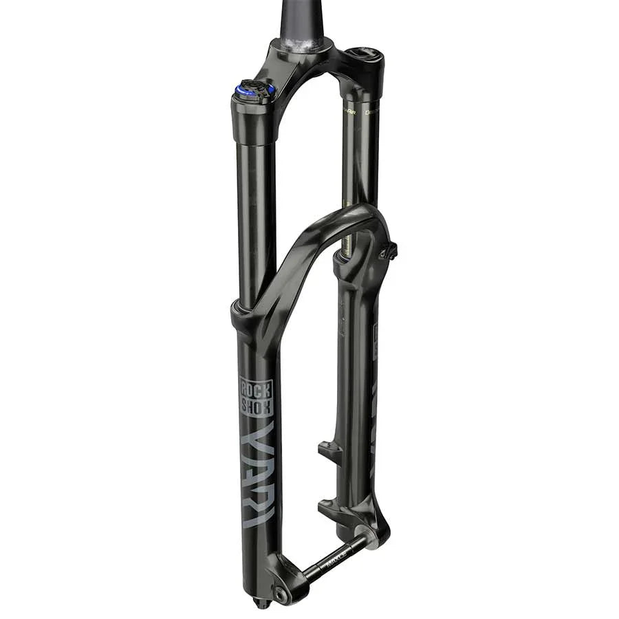 Yari RC Suspension Fork - 27.5" 160 mm 15 x 110 mm 46 mm Offset BLK B3 - Bicycle Warehouse