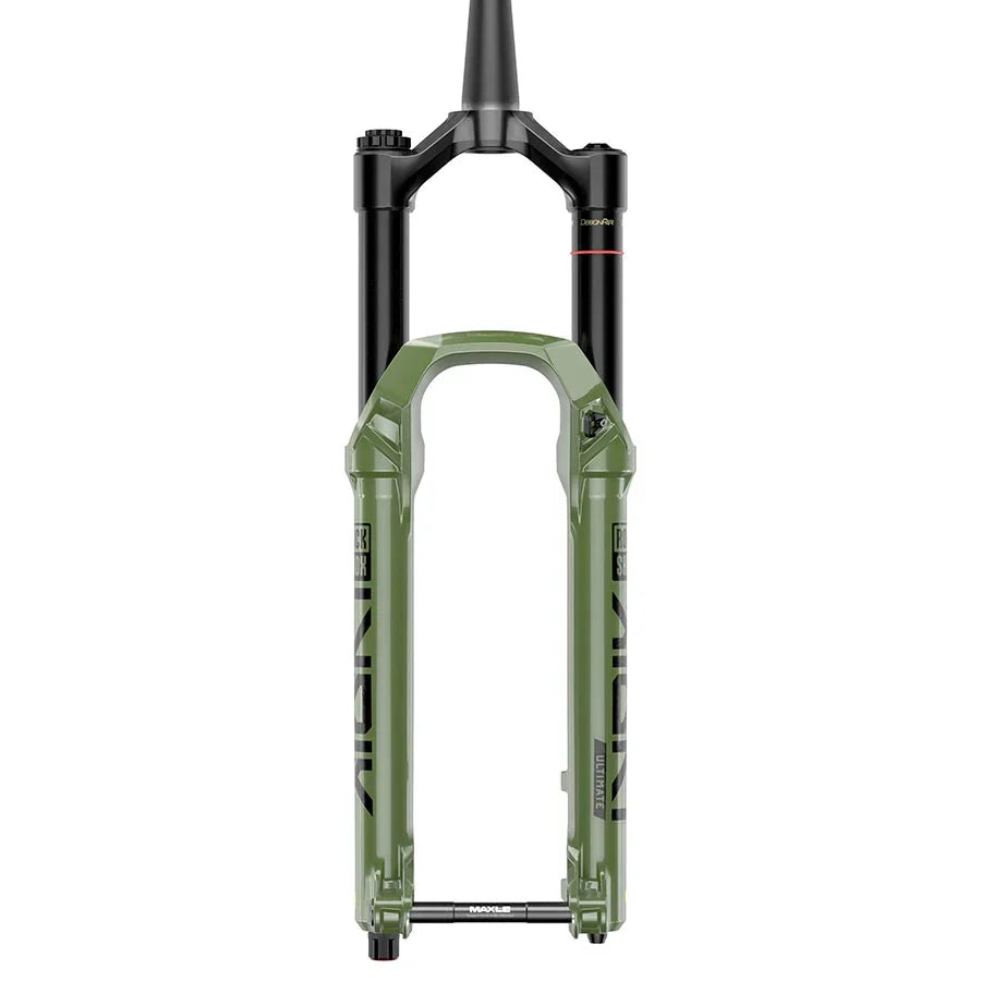 Lyrik Ultimate Charger 3 RC2 Suspension Fork - 27.5" 160 mm 15 x 110 mm 44 mm Offset Green D1 - Bicycle Warehouse