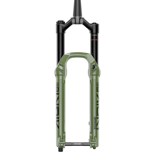 Lyrik Ultimate Charger 3 RC2 Suspension Fork - 27.5" 160 mm 15 x 110 mm 44 mm Offset Green D1 - Bicycle Warehouse