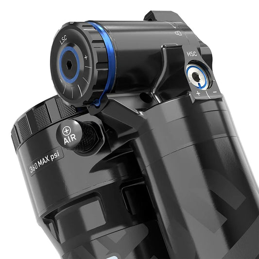 Super Deluxe Ultimate RC2T Rear Shock - 205 x 65mm Lin Reb/LComp 320lb L/O Trun C1 Transition PatrolV 2018+ Niner WFO 2021+ - Bicycle Warehouse