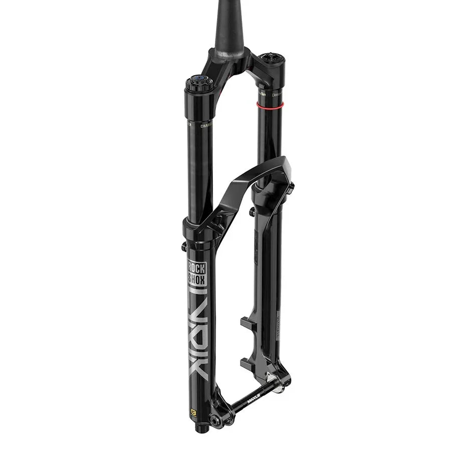 Lyrik Ultimate Charger 3.1 RC2 Suspension Fork - 27.5" 160 mm 15 x 110 mm 44 mm Offset Gloss BLK D2 - Bicycle Warehouse