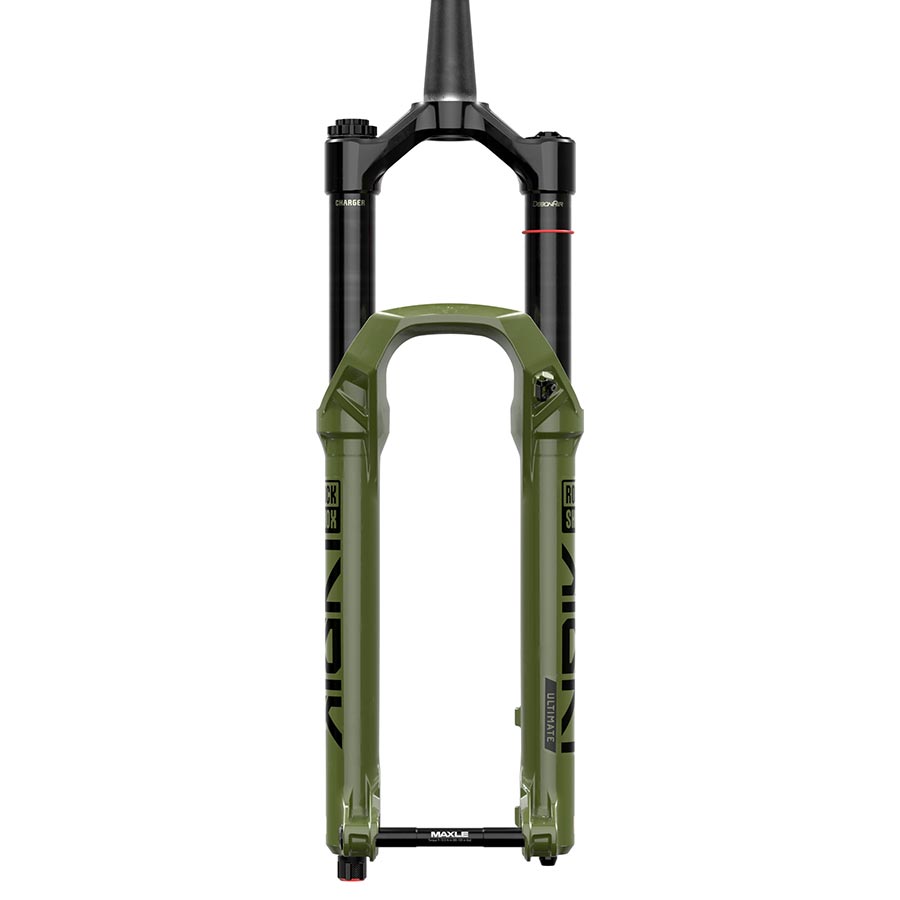 Lyrik Ultimate Charger 3.1 RC2 Suspension Fork - 27.5" 160 mm 15 x 110 mm 44 mm Offset Green D2 - Bicycle Warehouse